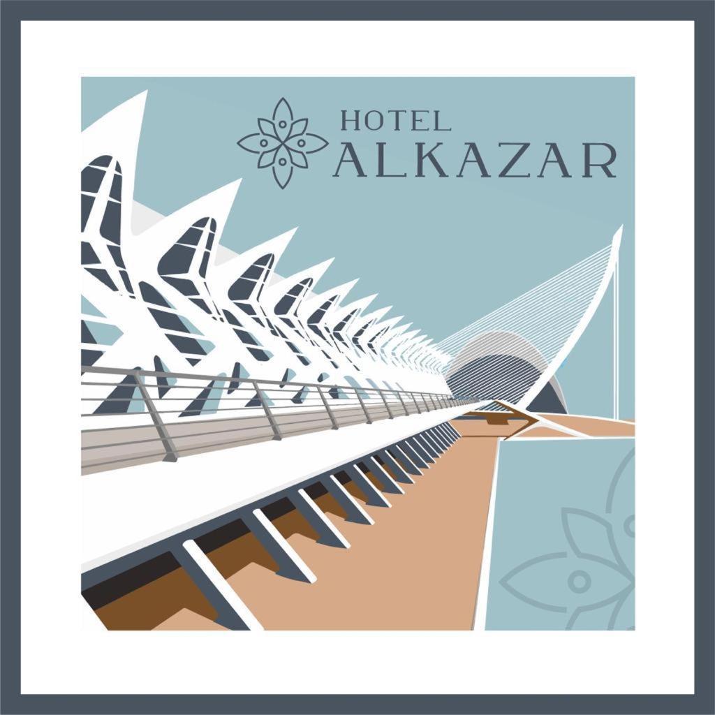 Hotel Alkazar Valencia Exteriör bild